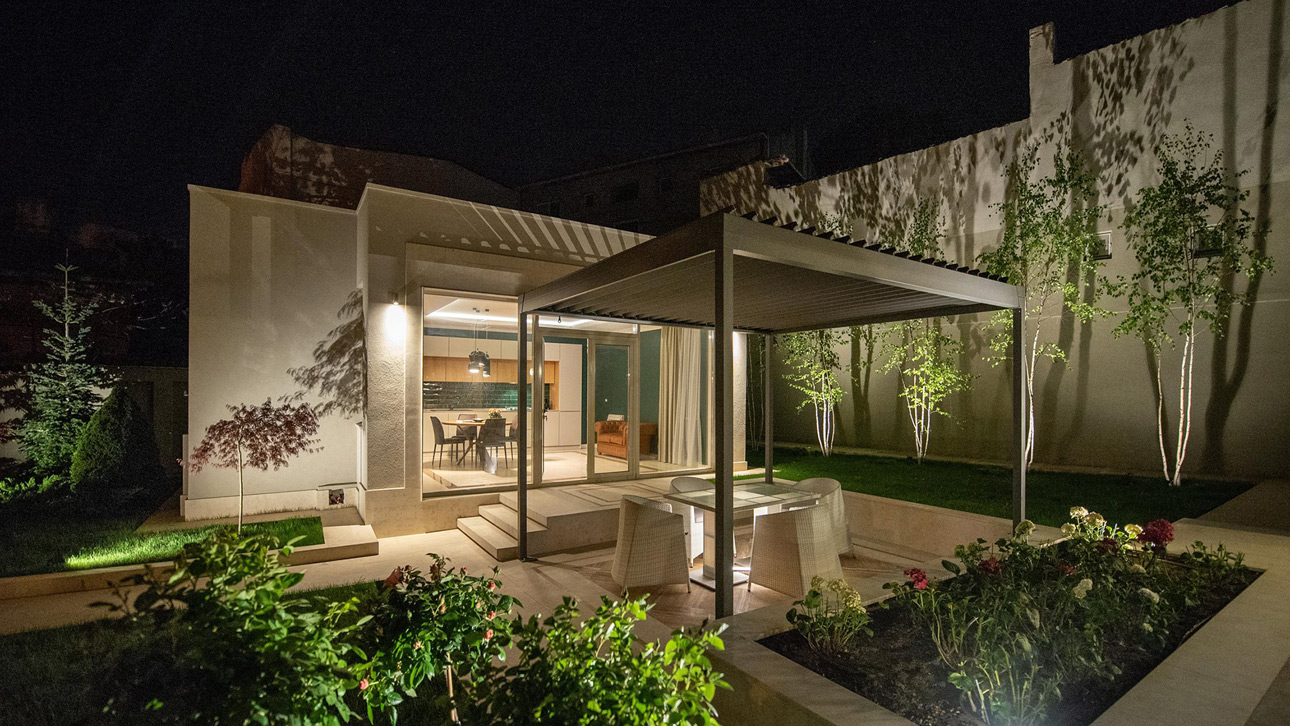 Lamellendächer von Corradi Srl